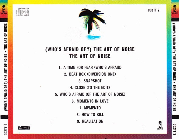 Cover zu The Art Of Noise - (Who's Afraid Of?) The Art Of Noise! | 1986 | Vinyl | Electronic | Italy Schallplatten Ankauf