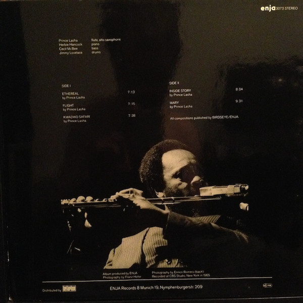 Cover zu Prince Lasha - Inside Story | 1981 | Vinyl | Jazz | Germany