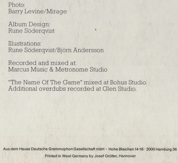 Cover zu ABBA - The Album | 1978 | Vinyl, LP, Album | Electronic, Rock, Pop | Germany