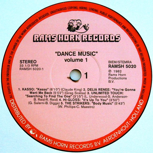 Cover zu Various - Dance Music No 1 (R.E.M.I.X.E.D. Versions) | 1982 | Vinyl | Funk / Soul | Netherlands
