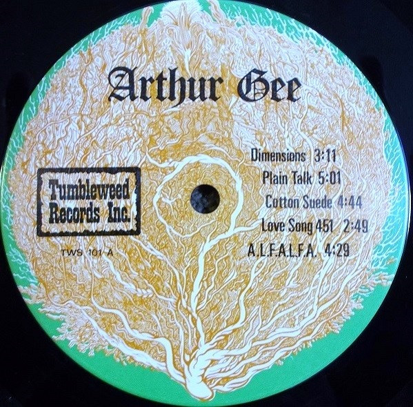 Cover zu Arthur Gee - Arthur Gee | 1971 | Vinyl | Rock | US