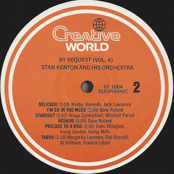Cover zu Stan Kenton And His Orchestra - By Request Volume IV | Vinyl | Jazz | US