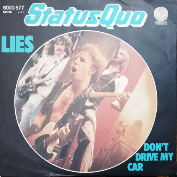 Cover zu Status Quo - Lies | 1980 | Vinyl, Stereo, 45 RPM, 7