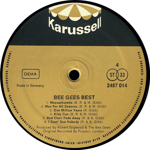 Cover zu Bee Gees - Best | 1981 | Vinyl | Rock, Pop | Germany