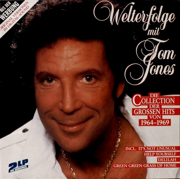 Cover zu Tom Jones - Welterfolge Mit Tom Jones | 1989 | Vinyl | Funk / Soul, Pop | Germany Schallplatten Ankauf