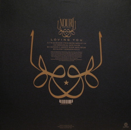 Cover zu Rachid Nouri Feat. Ydama - Loving You | 2003 | Vinyl | Electronic | Germany Schallplatten Ankauf