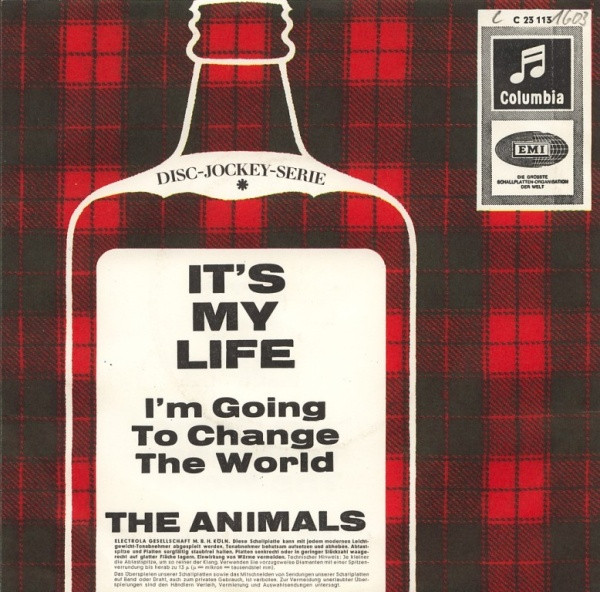 Cover zu The Animals - It's My Life | 1965 | Vinyl | Rock | Germany