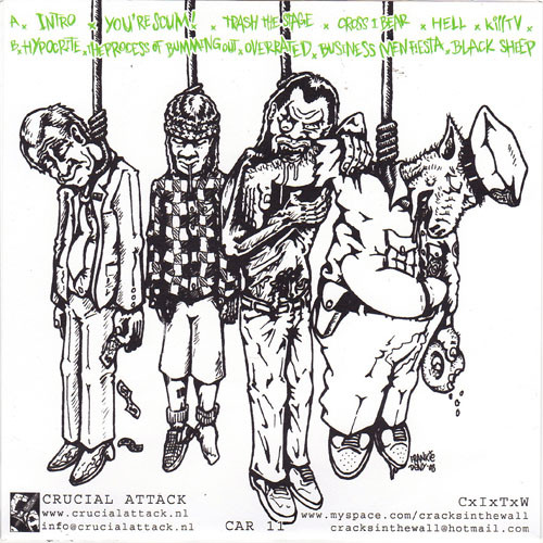 Cover zu Cracks In The Wall - Cracks In The Wall | 2009 | Vinyl | Rock | Netherlands Schallplatten Ankauf