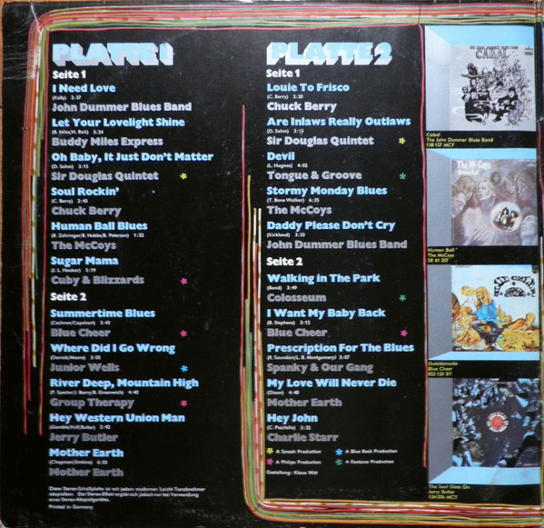Cover zu Various - That's Blues-Rock | 1969 | Vinyl | Rock, Blues | Germany
