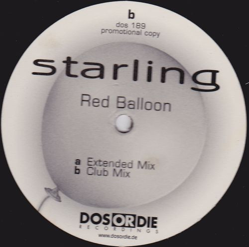 Cover zu Starling - Red Balloon | 2001 | Vinyl | Electronic | Germany Schallplatten Ankauf