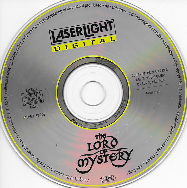 Cover zu Various - The Lord Of Mystery - Dunkle Mächte - Lichtgestalten | 2002 | Vinyl | Electronic, Rock, Folk, World, & Country | UK Schallplatten Ankauf