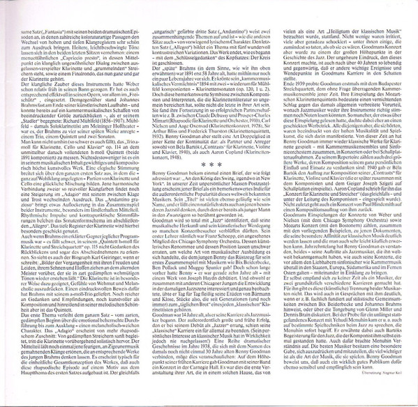 Cover zu Benny Goodman - Benny Goodman Plays Classics | 1985 | Vinyl | Classical | Germany