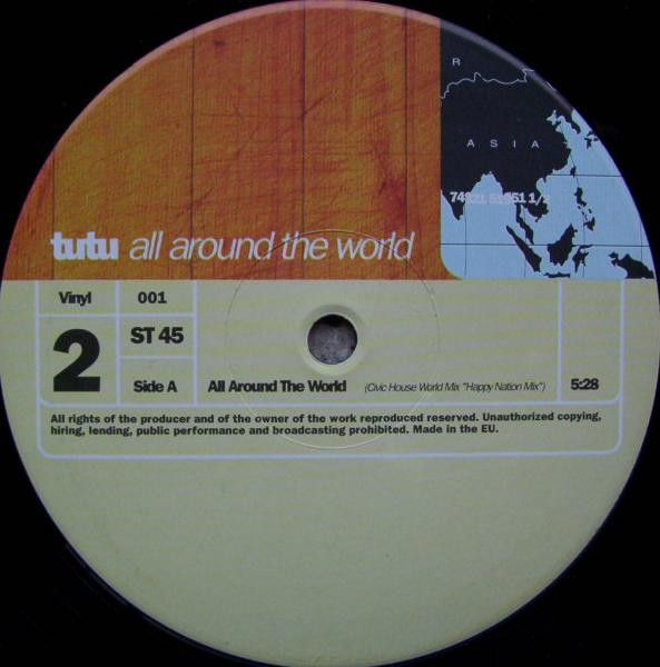 Cover zu Tutu (3) - All Around The World | Vinyl | Electronic, Hip Hop | Europe