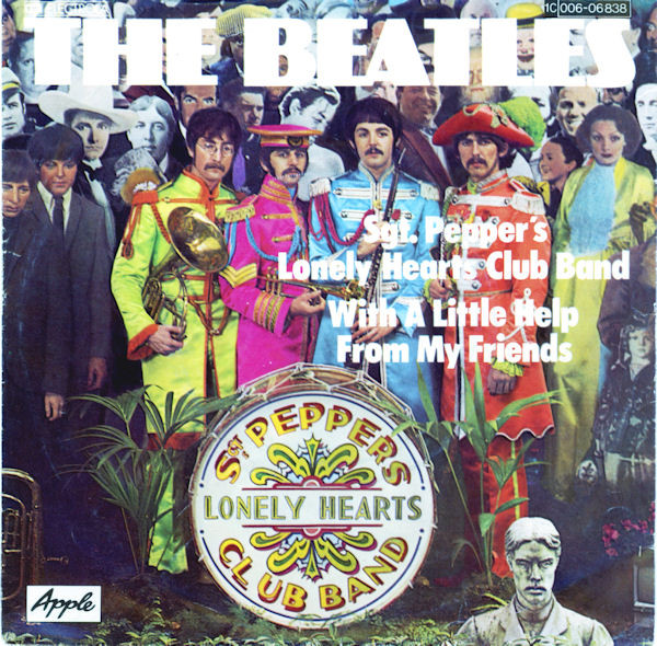 Cover zu The Beatles - Sgt. Pepper's Lonely Hearts Club Band / With A Little Help From My Friends | 1978 | Vinyl | Rock | Germany