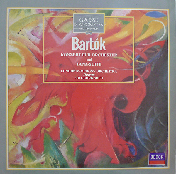 Cover zu Béla Bartók / London Symphony Orchestra / Georg Solti - Konzert Für Orchester Und Tanz-Suite | 1984 | Vinyl | Classical | Germany Schallplatten Ankauf