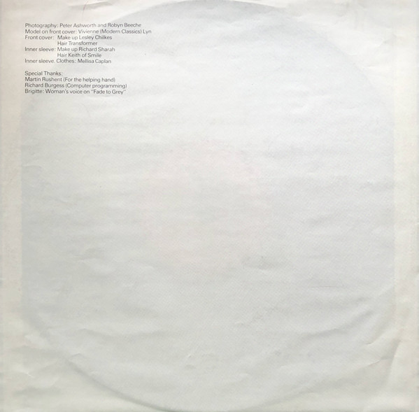 Cover zu Visage - Visage | 1980 | Vinyl | Electronic, Rock | Germany