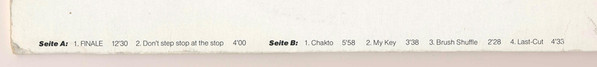 Cover zu Charly Antolini - Finale | 1983 | Vinyl | Jazz | Germany
