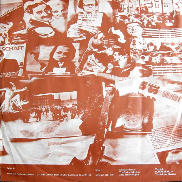 Cover zu Ton Steine Scherben - Wenn Die Nacht Am Tiefsten... | Vinyl | Rock | Germany