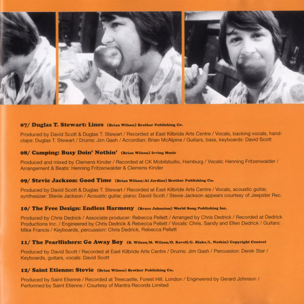 Cover zu Various - Caroline Now! The Songs Of Brian Wilson And The Beach Boys | 2000 | Vinyl | Electronic, Rock, Pop | Germany