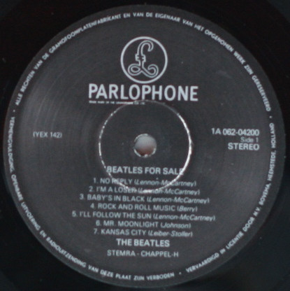 Cover zu The Beatles - Beatles For Sale | 1980 | Vinyl | Rock | Netherlands
