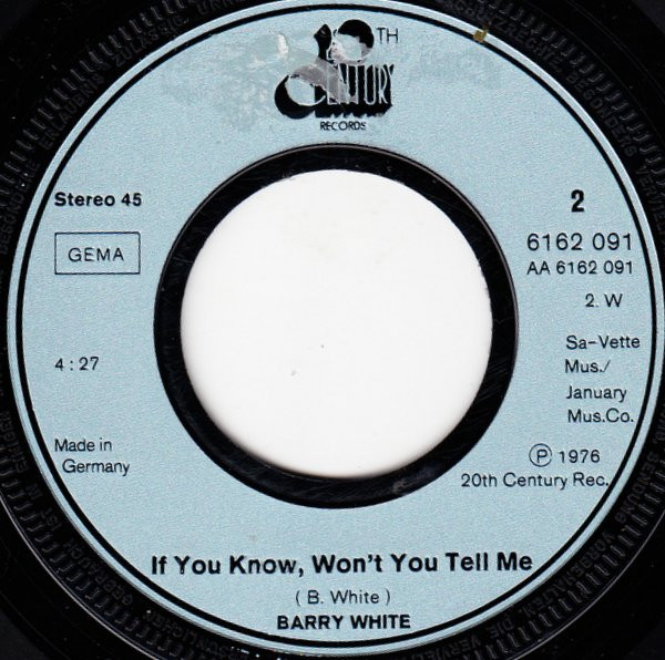 Cover zu Barry White - Baby, We Better Try To Get It Together | 1976 | Vinyl | Funk / Soul | Germany