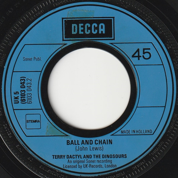 Cover zu Terry Dactyl And The Dinosaurs - Sea Side Shuffle | 1972 | Vinyl | Rock | Netherlands