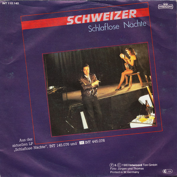 Cover zu Schweizer - Hände, Die Sich Helfen / Und Wenn Ich Spiel' | 1983 | Vinyl | Rock, Pop | Germany