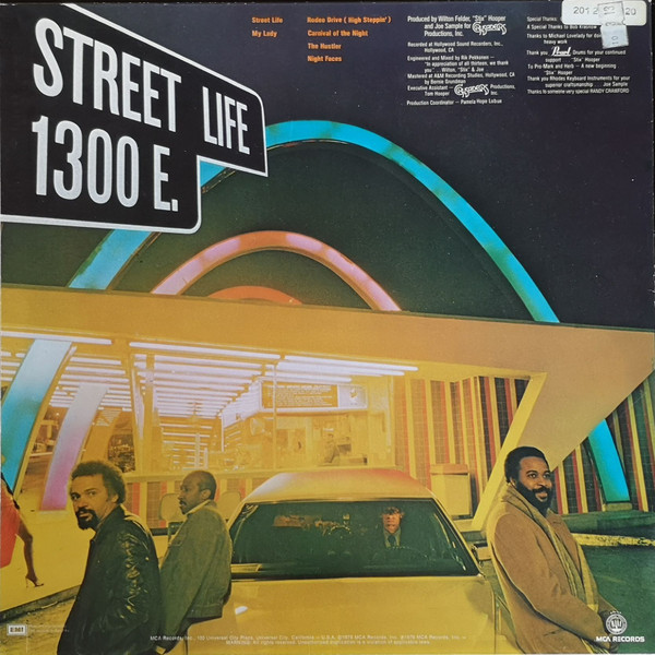 Cover zu The Crusaders - Street Life | 1980 | Vinyl, LP, Album, Reissue, Repress | Jazz, Funk / Soul | Netherlands