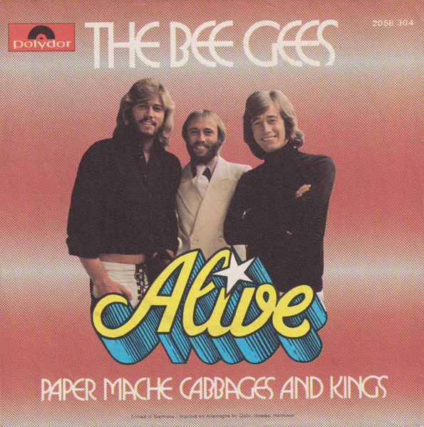Cover zu Bee Gees - Alive | 1972 | Vinyl, 7