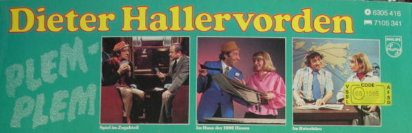 Cover zu Dieter Hallervorden - Plem-Plem | 1979 | Vinyl | Non-Music, Folk, World, & Country | Germany