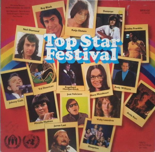 Cover zu Various - Top Star Festival | Vinyl | Rock, Latin, Funk / Soul, Pop, Folk, World, & Country | Germany