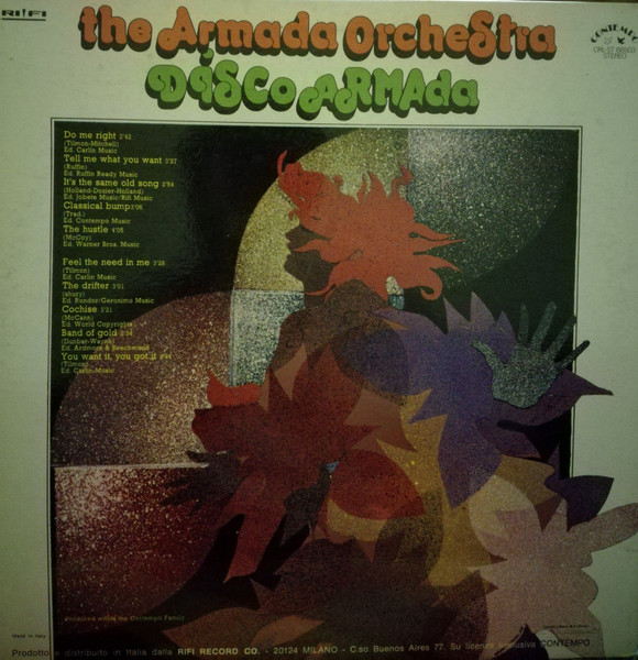 Cover zu The Armada Orchestra - Disco Armada | 1976 | Vinyl | Funk / Soul | Italy