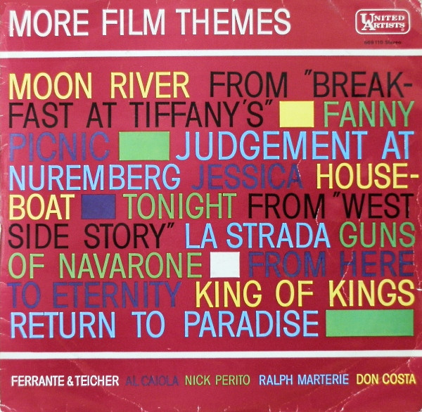 Bild Ferrante & Teicher, Al Caiola, Nick Perito, Ralph Marterie, Don Costa – More Film Themes | 1962 | Vinyl, LP, Stereo, Compilation | Jazz, Pop, Stage & Screen | Germany Schallplatten Ankauf