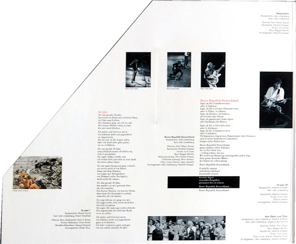 Cover zu Udo Lindenberg - Bunte Republik Deutschland | 1989 | Vinyl | Rock, Pop | Europe