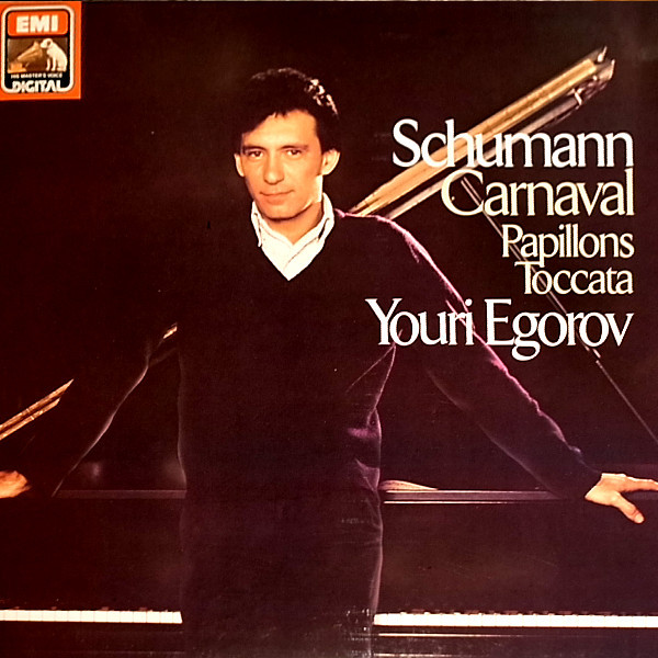 Cover zu Robert Schumann, Youri Egorov - Carnaval / Papillons / Toccata | 1982 | Vinyl | Classical | Germany Schallplatten Ankauf