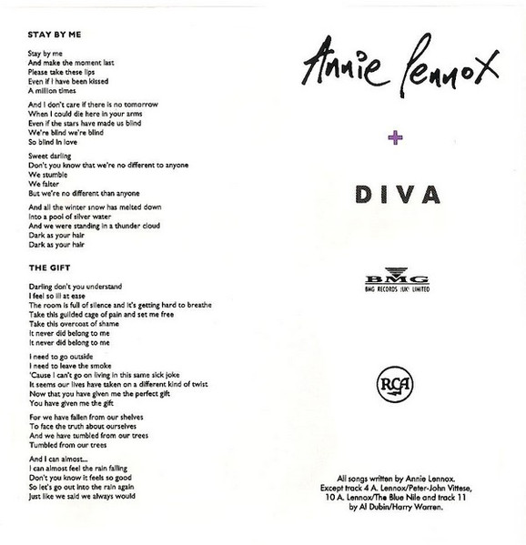 Cover zu Annie Lennox - Diva | 1992 | Vinyl | Electronic, Pop | UK & Europe
