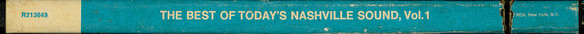 Cover zu Various - The Best Of Today's Nashville Sound Vol.1 | Vinyl | Folk, World, & Country | US