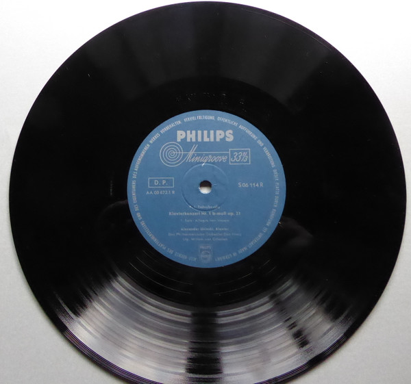Cover zu Alexander Uninsky, The Hague Philharmonic, Willem Van Otterloo - P. I. Tschaikowsky, Klavierkonzert Nr.1 B-moll Op. 23 | 1956 | Vinyl | Classical | Germany Schallplatten Ankauf