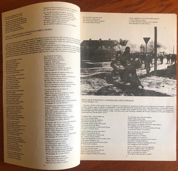 Cover zu Various - Canti Della Resistenza Irlandese - Irish Rebellion Album | 1975 | Vinyl | Folk, World, & Country | Italy