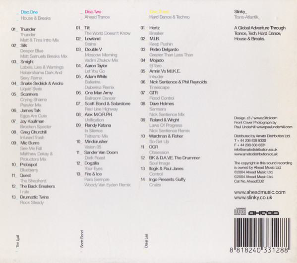 Cover zu Various - Slinky: Trans-Atlantik | 2004 | Vinyl | Electronic | UK
