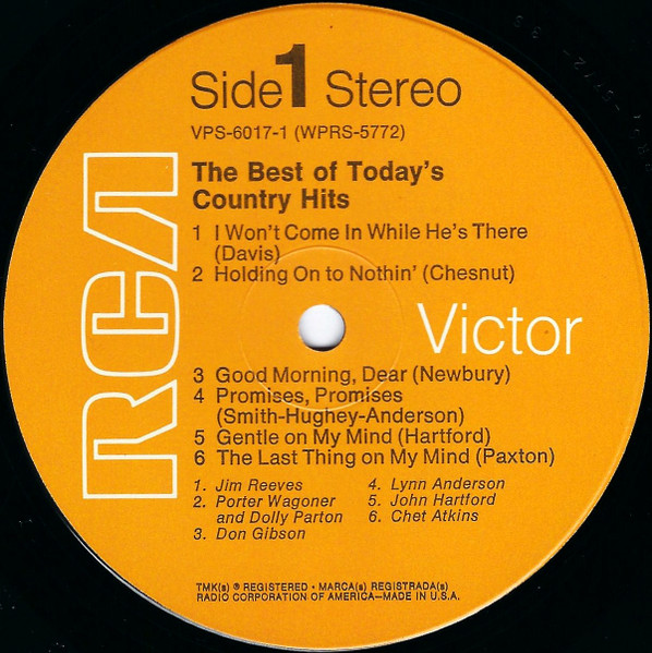 Cover zu Various - The Best Of Today's Nashville Sound Vol.1 | Vinyl | Folk, World, & Country | US