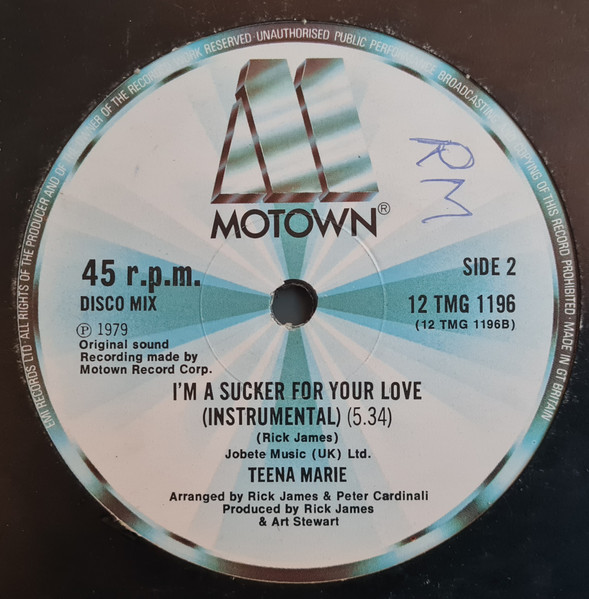 Cover zu Teena Marie - Lonely Desire | 1980 | Vinyl | Electronic | UK Schallplatten Ankauf