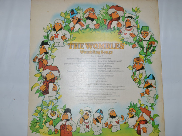 Cover zu The Wombles - Wombling Songs | 1973 | Vinyl | Pop, Children's | Netherlands Schallplatten Ankauf