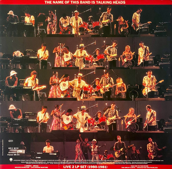 Cover zu Talking Heads - The Name Of This Band Is Talking Heads | 1982 | Vinyl | Rock | Germany