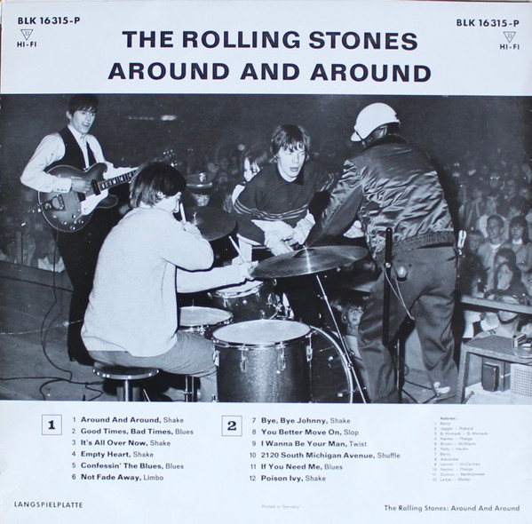 Cover zu The Rolling Stones - Around And Around | 1964 | Vinyl | Rock | Germany Schallplatten Ankauf