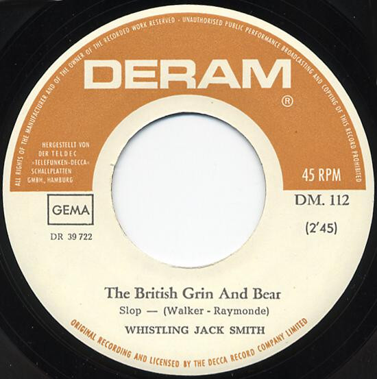 Cover zu Whistling Jack Smith - I Was Kaiser Bill's Batman | 1967 | Vinyl | Pop | Germany Schallplatten Ankauf