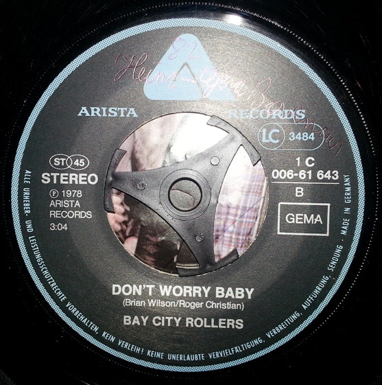 Cover zu Bay City Rollers - Where Will I Be Now | 1978 | Vinyl | Rock | Germany