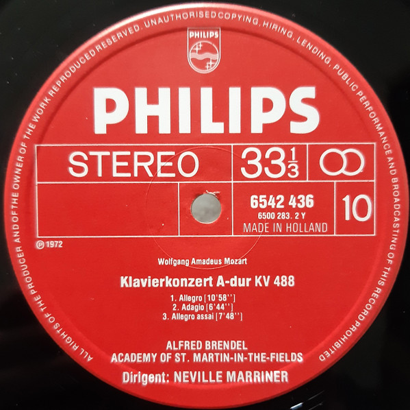 Cover zu Alfred Brendel, Wolfgang Amadeus Mozart, The Academy Of St. Martin-in-the-Fields, Sir Neville Marriner - 13 Klavierkonzerte = Piano Concertos = Concertos Pour Piano | 1979 | Classical