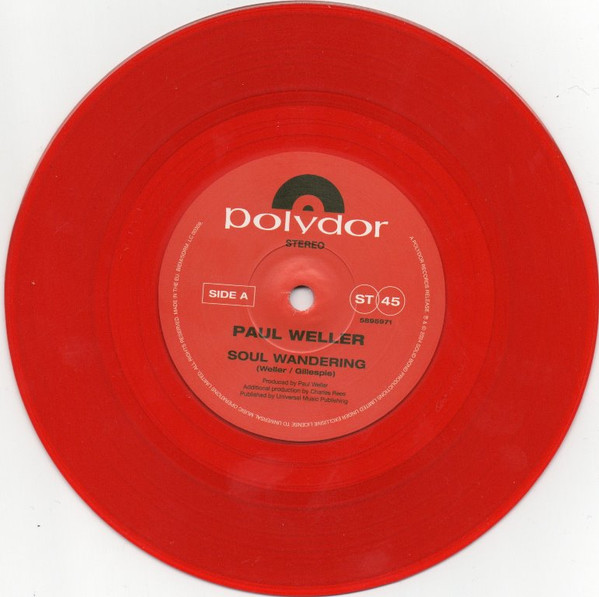 Cover zu Paul Weller - Soul Wandering | 2024 | Vinyl, Stereo, 45 RPM, 7
