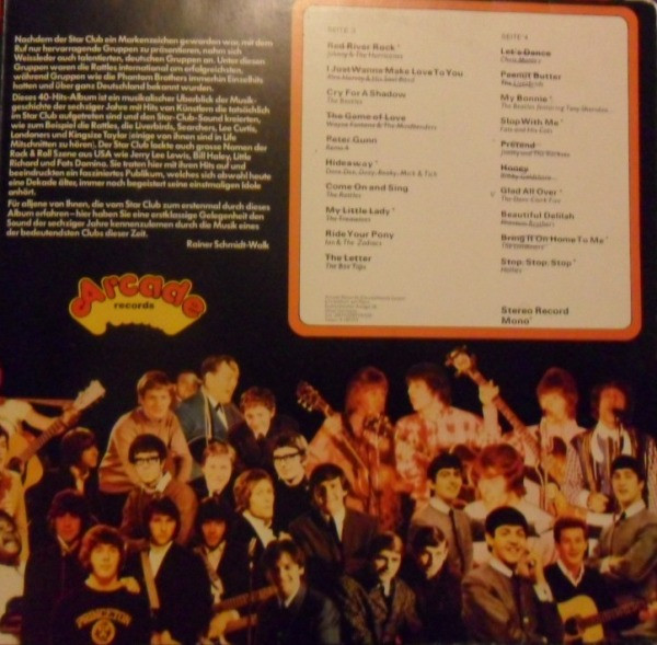 Cover zu Various - Star Club - 40 Star-Club Hits | 1976 | Vinyl | Rock, Pop | Germany Schallplatten Ankauf